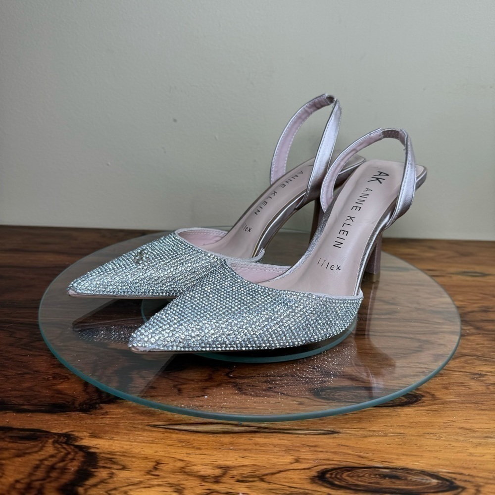 Anne Klein Ivan Embellished Slingback Pump - Picture 5 of 15